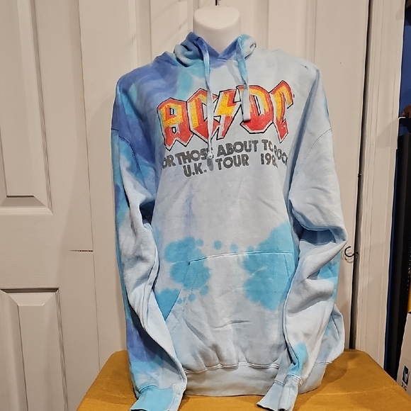 AC/DC Retro Sweatshirt NWOT Sz 1x - Picture 1 of 7